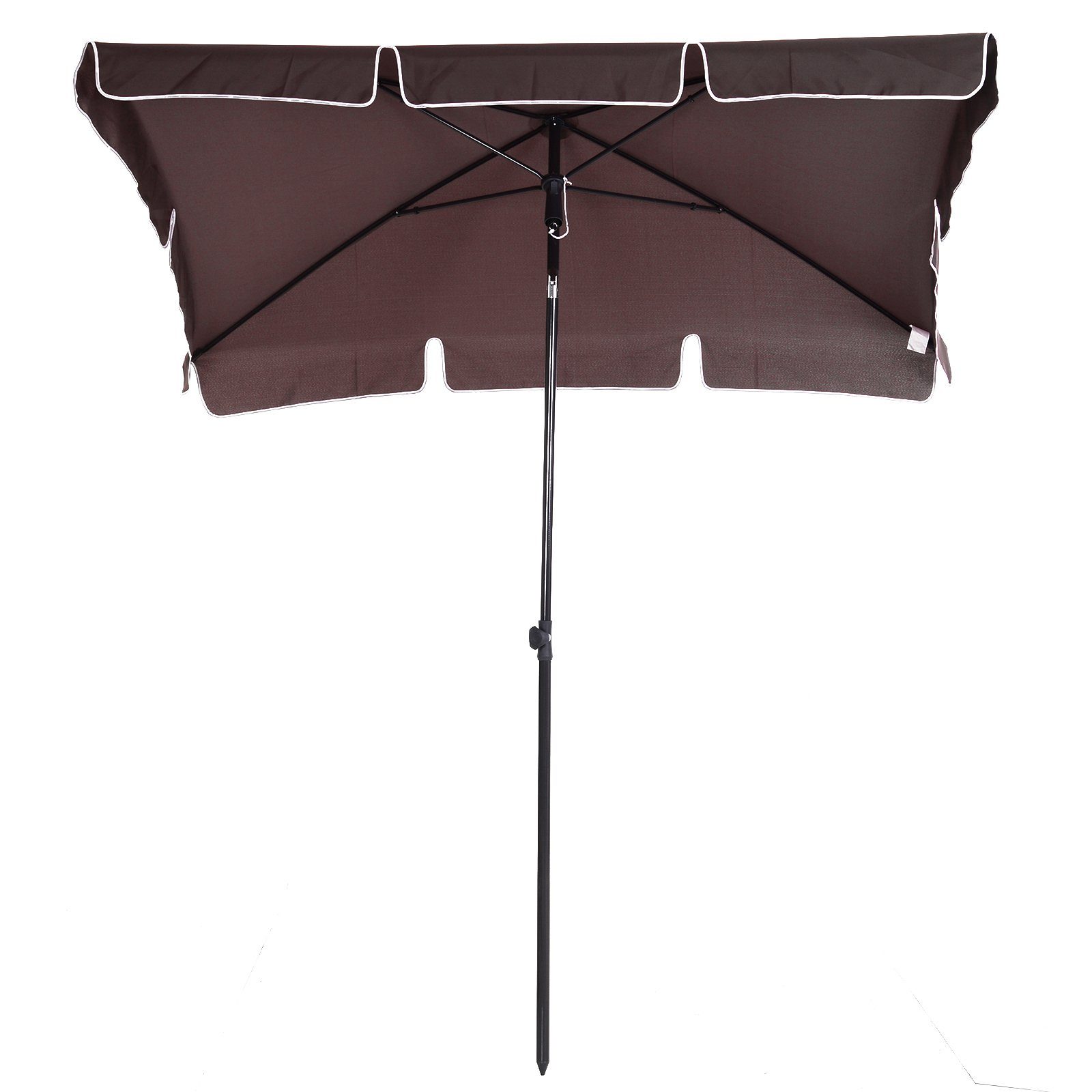 Outsunny Sonnenschirm Gartenschirm knickbar