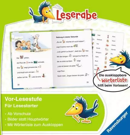 Leserabe - Vor-Lesestufe: Lala, das labernde Lama