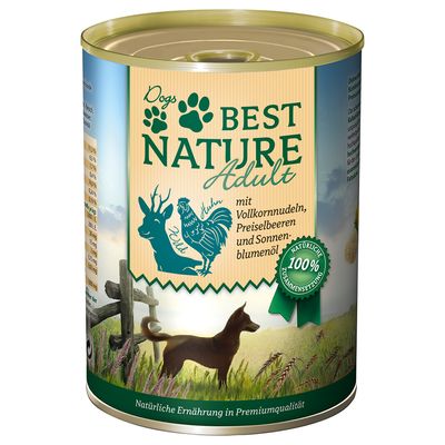 Sparpaket Best Nature Dog Adult 12 x 400 g