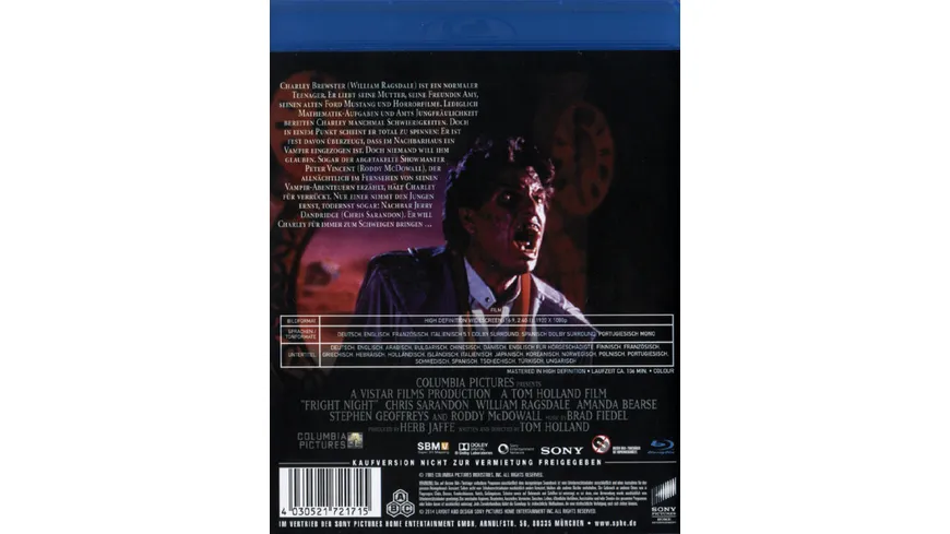 Die rabenschwarze Nacht - Fright Night