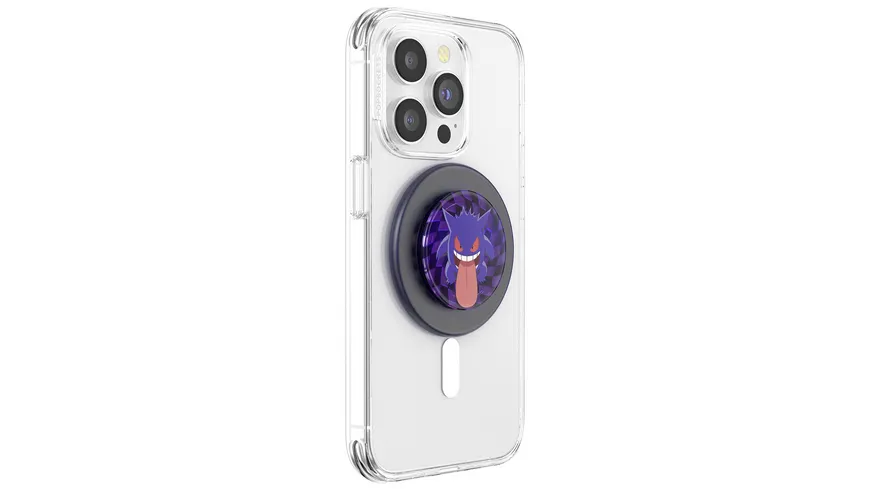 PopGrip Premium  für MagSafe rund - ausziehbarer Handy-Griff Handyhalter -  GITD Ghost Gengar