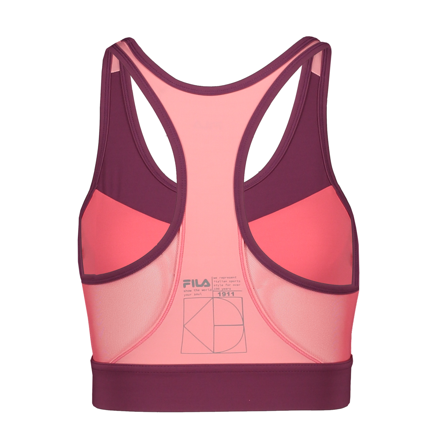 FILA RABENAU Sport-BH Damen Rot F43001