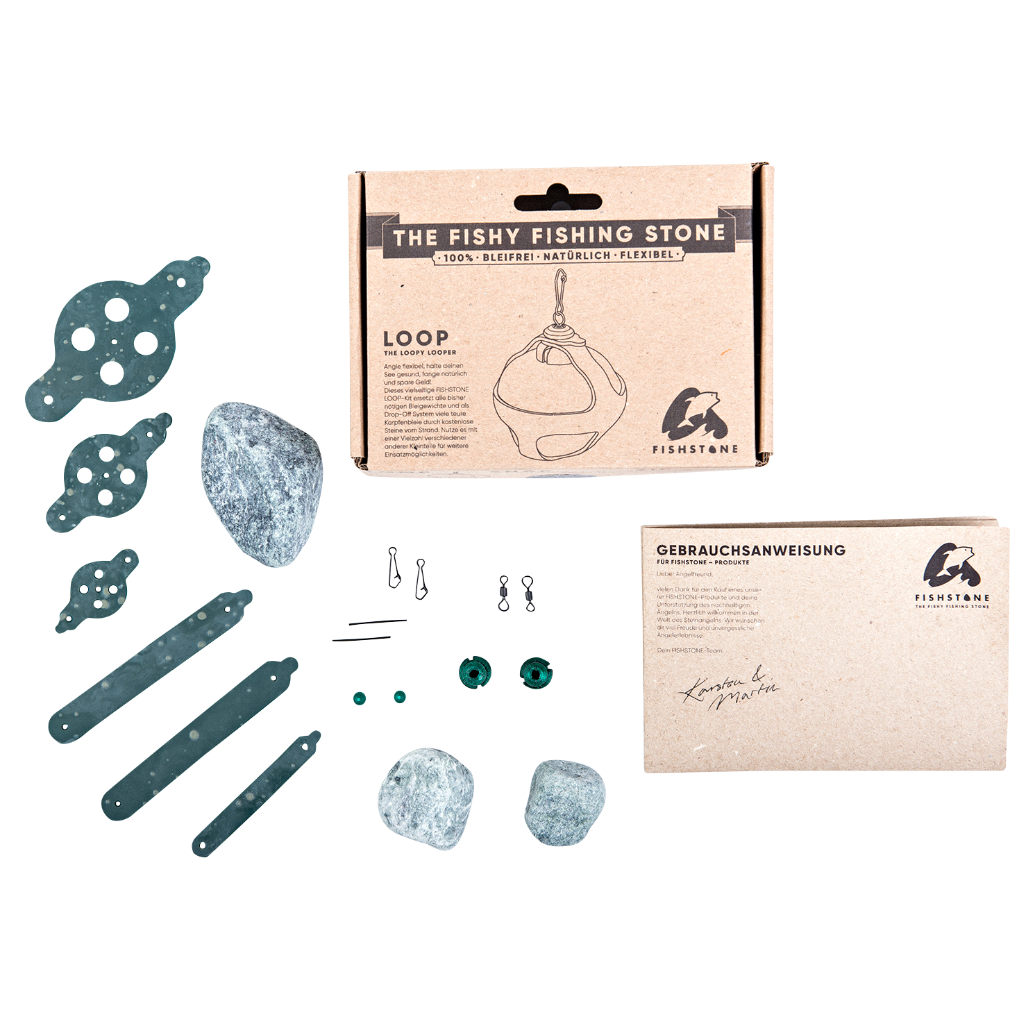 FISHSTONE Universalmontage Loop-Kit (veggie)