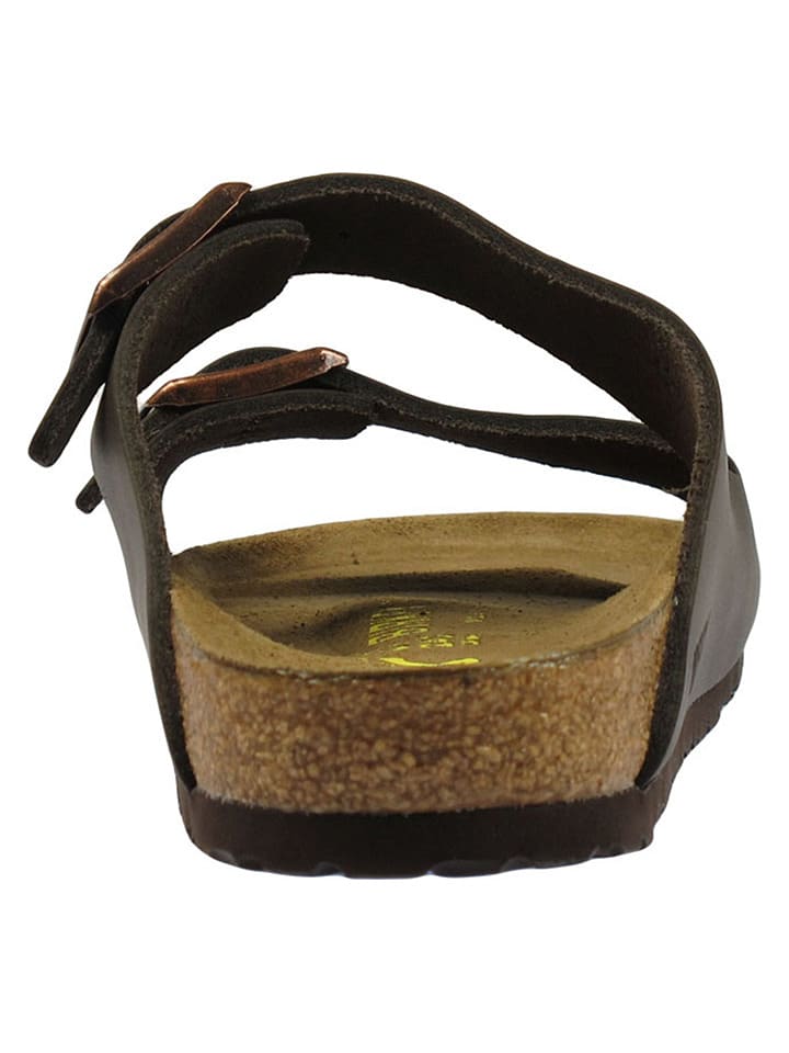 Birkenstock Leder-Pantoletten 