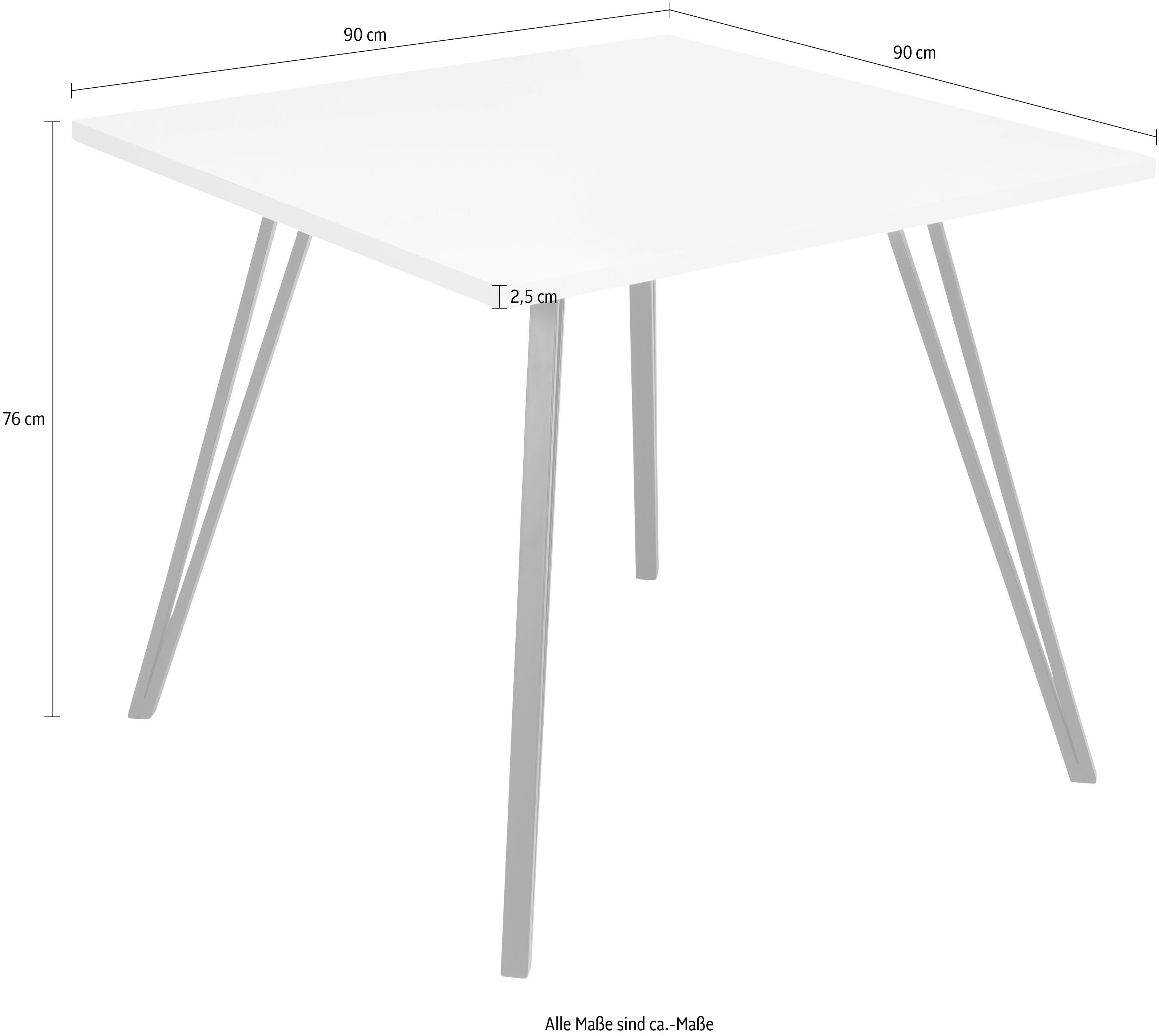 HELA Esstisch, Breite 90 cm