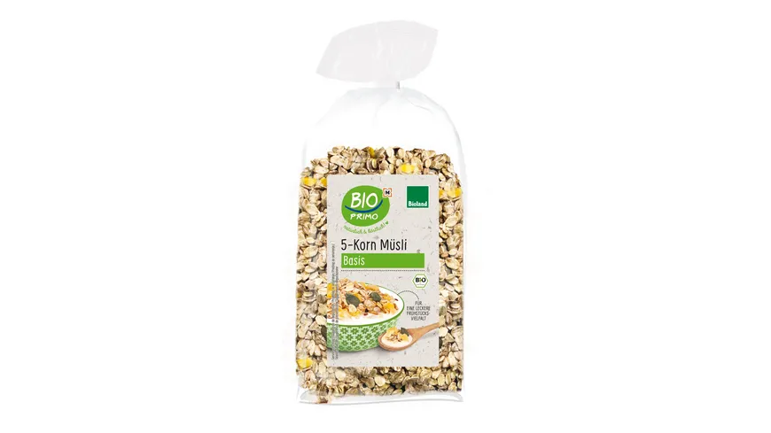 BIO PRIMO Bioland-Müsli 5 Korn 500 g