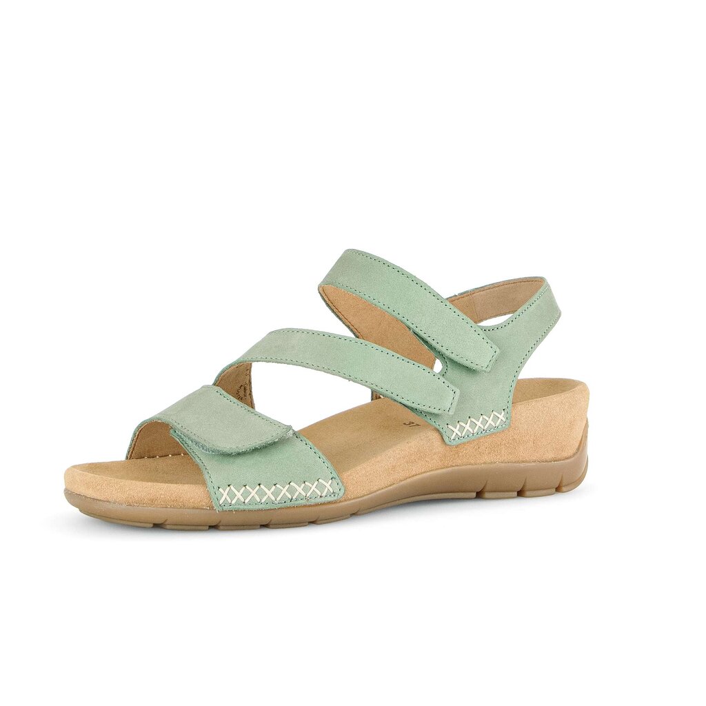 Gabor fashion Keilsandalette grün