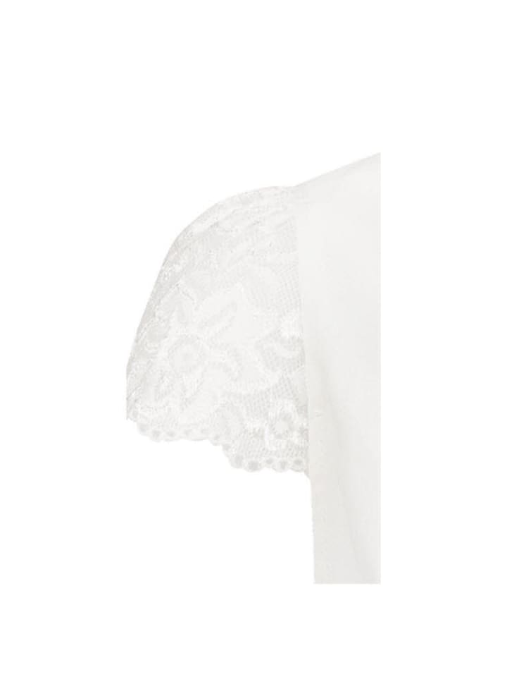 Nübler Dirndlbluse Kurzarm Emmi in Creme günstig kaufen