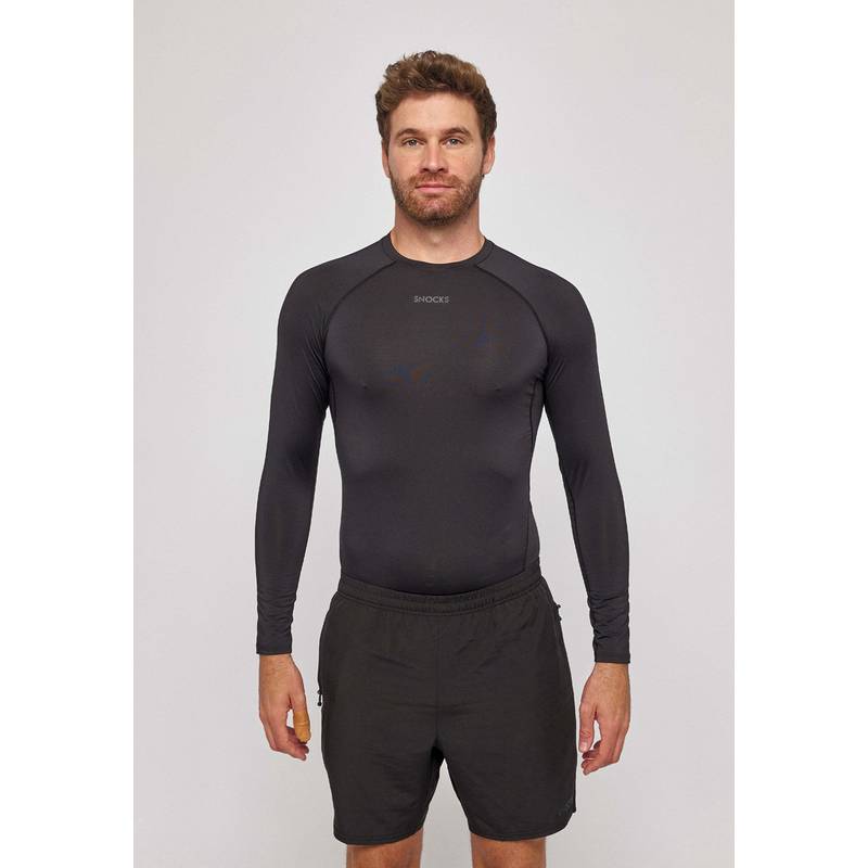 Snocks Funktionsshirt langarm Herren Funktionsshirt Herren