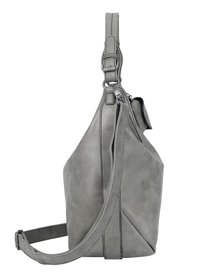 Fritzi aus Preußen Schultertasche in Grau - (B)15 x (H)32 x (T)34 cm günstig kaufen onesize