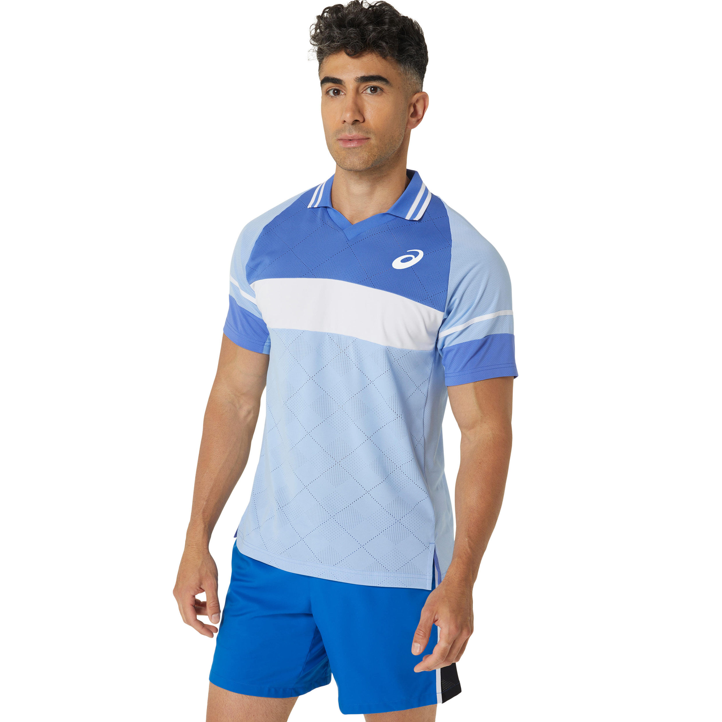 Match Actibreeze Polo Herren - Blau, Hellblau