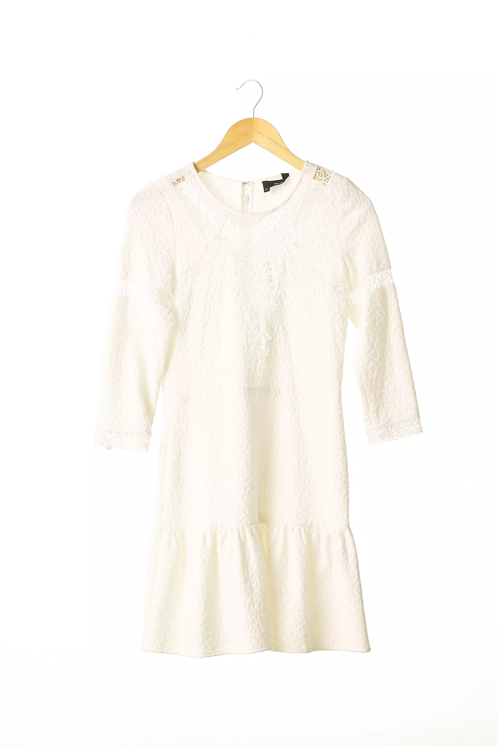 The Kooples Robes Mi Longues Femme couleur blanc