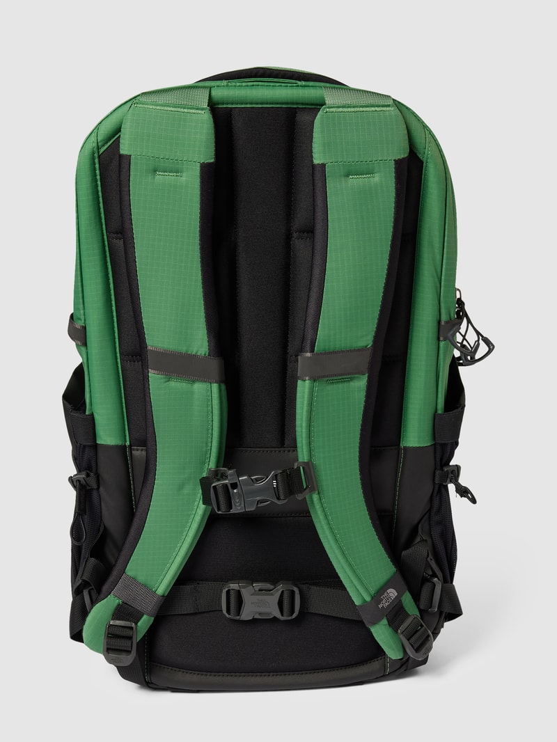 Rucksack mit Label-Print Modell 'BOREALIS' in grün