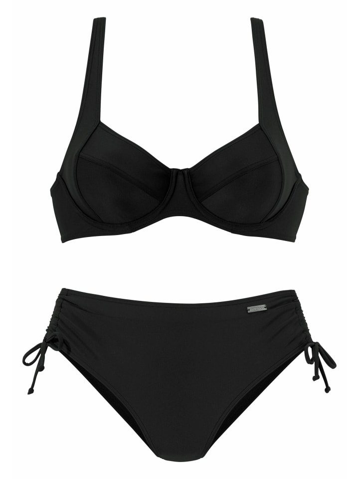 LASCANA Bügel-Bikini in schwarz günstig kaufen