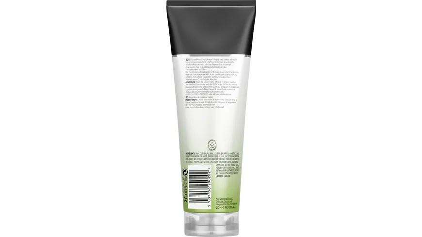 John Frieda Deep Cleanse & Repair Conditioner 250 ml