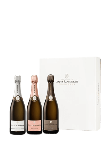 Louis Roederer : Coffret Rosé Vintage 2016, Vintage 2015 et Blanc de Blancs 2015