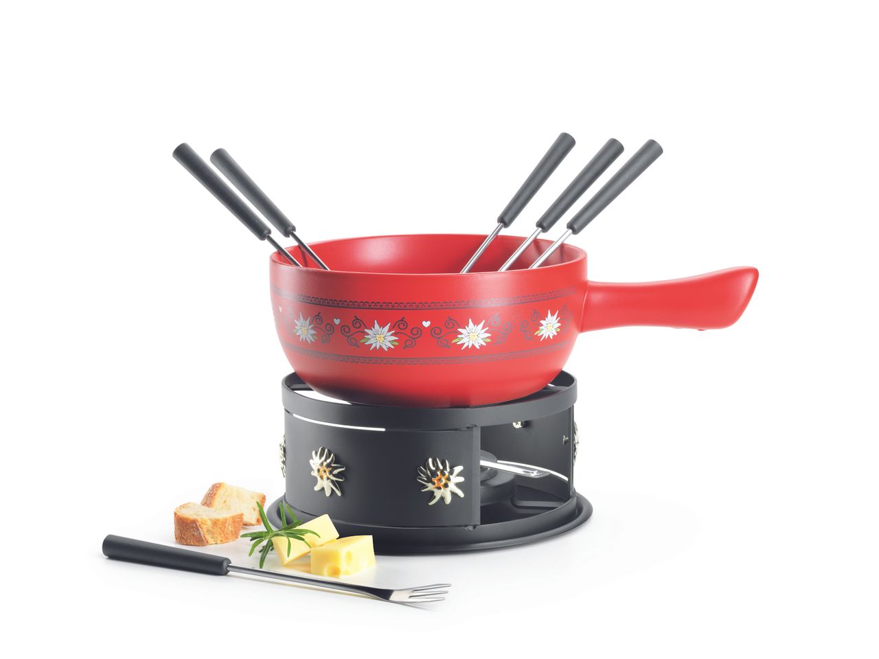 Mäser 11-teiliges Käsefondue-Set
