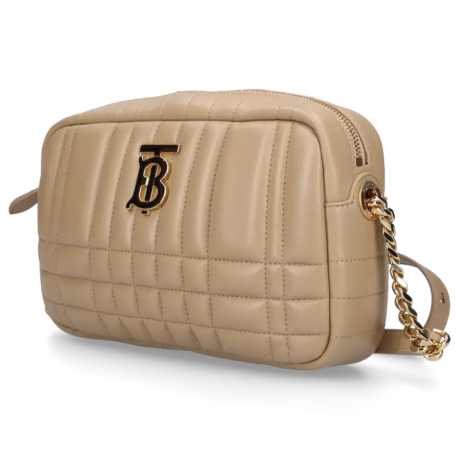 Burberry - Handtasche SMALL LOLA Kalbsleder - beige