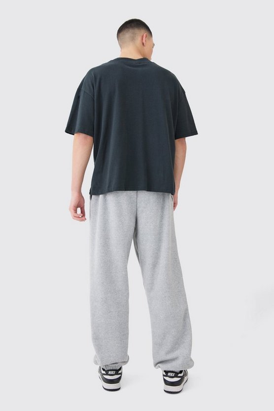 Oversize Man Fleece-Jogginghose