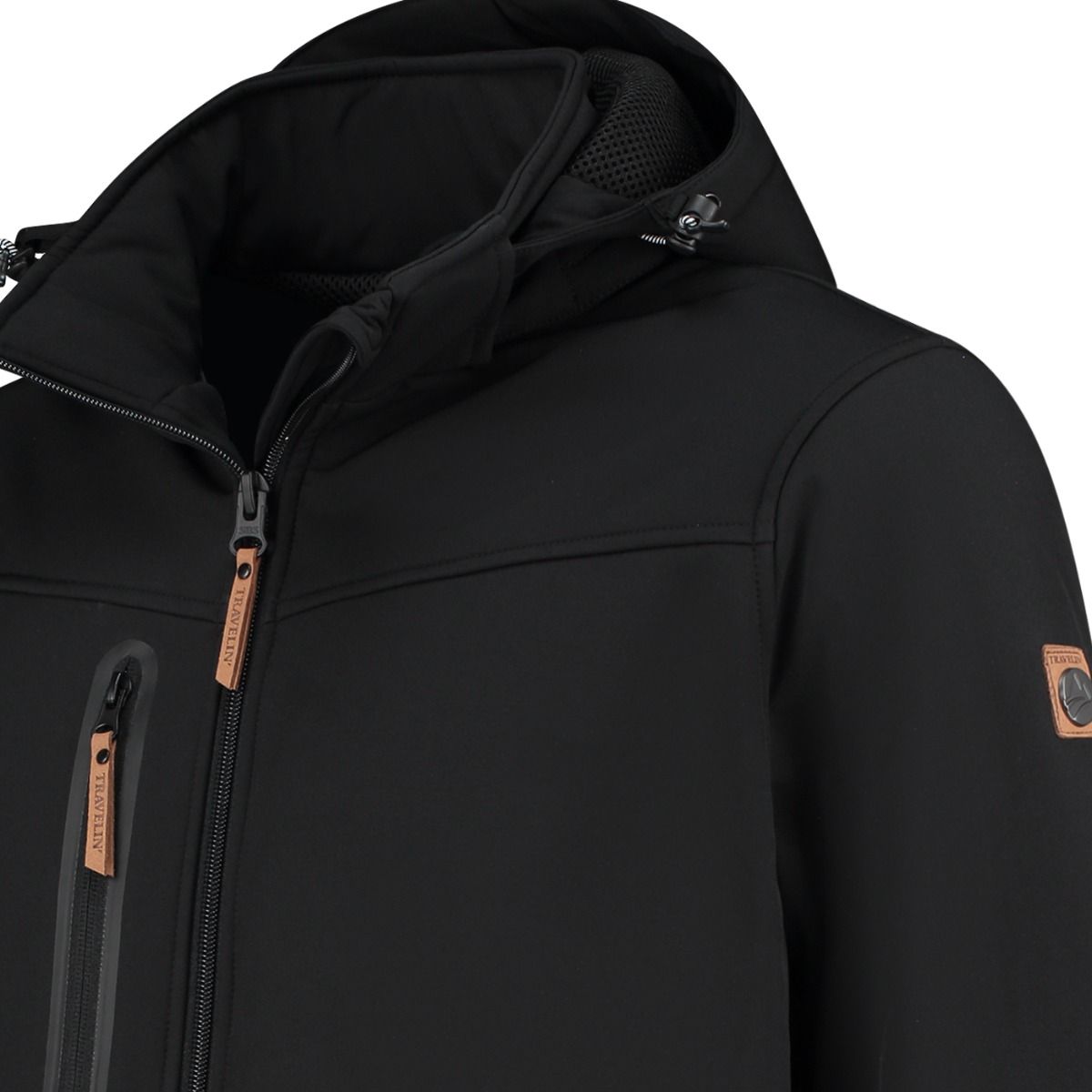 Travelin' Holger schwarze Herren Jacke