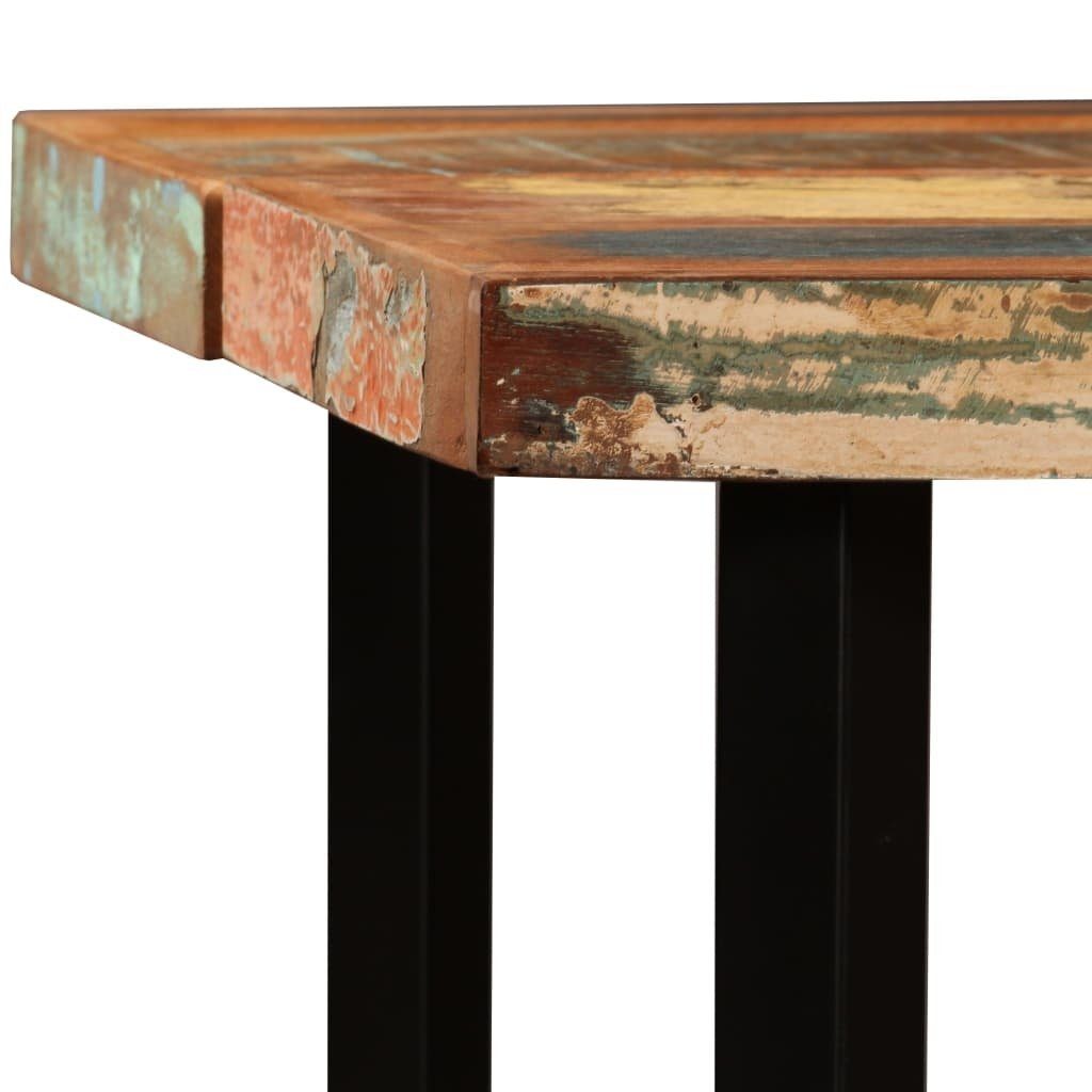 möbelando Stehtisch 295480 (LxBxH: 150x70x107 cm), aus Massivholz in recycle Optik