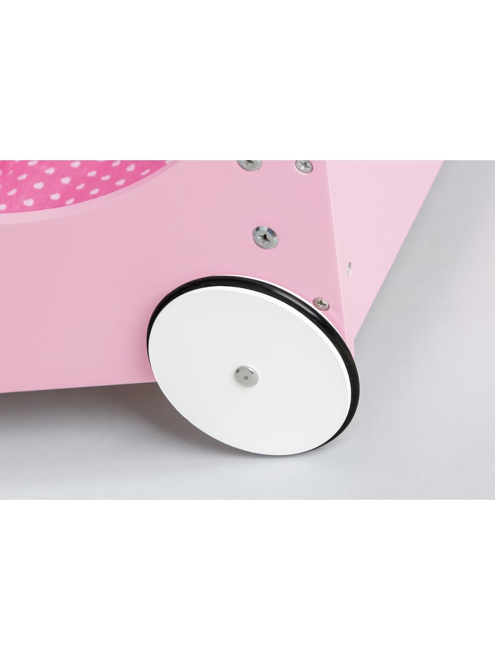 Pinolino 4-tlg. Puppenwagen 'Jasmin“ in rosa günstig kaufen onesize