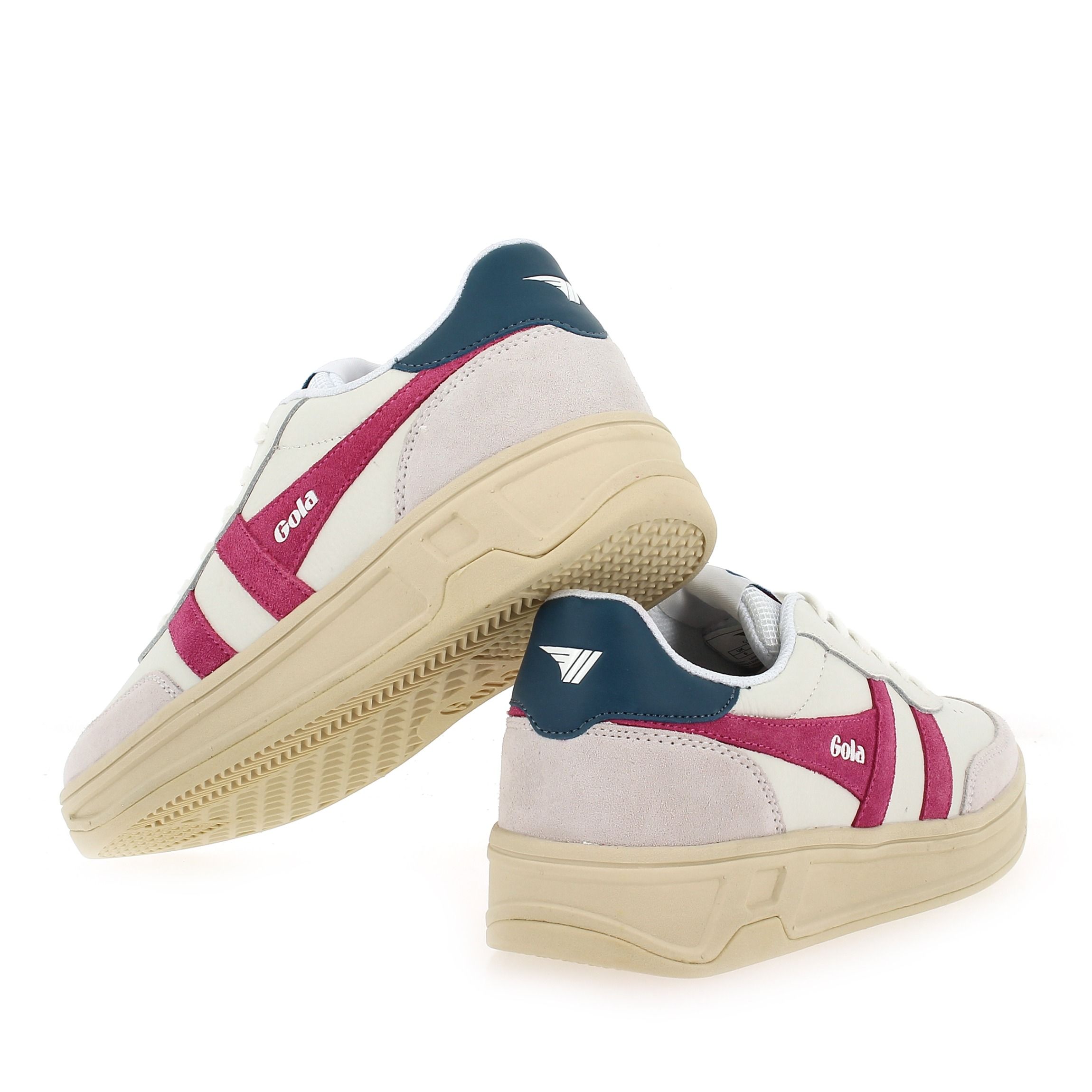 Gola  TOPSPIN CLB399 - Blanc Fuchsia