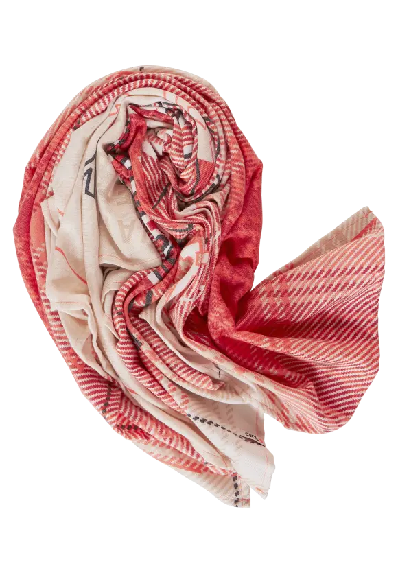 CECIL Print Multicolor Tuch