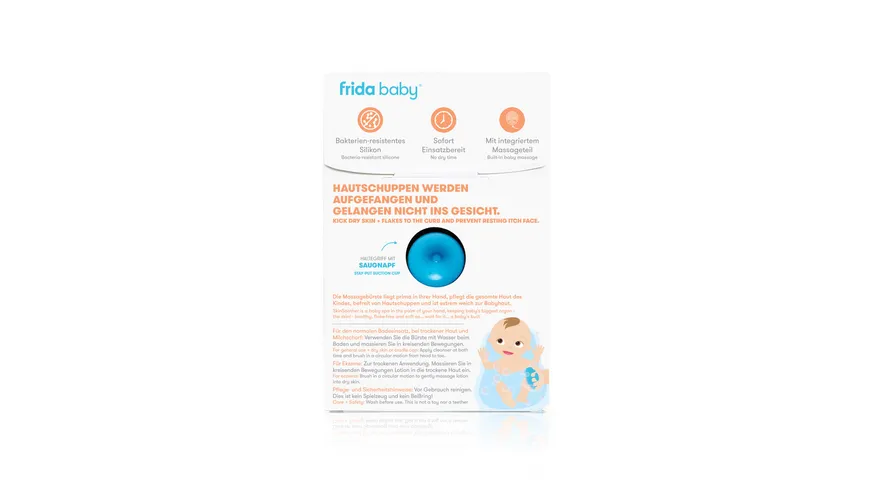 frida baby Badebürste mit Massagefunktion