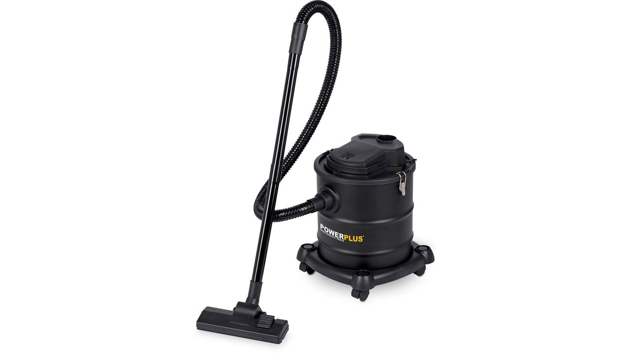 Powerplus Aschesauger mit Staubsauger-Zubehör POWX308