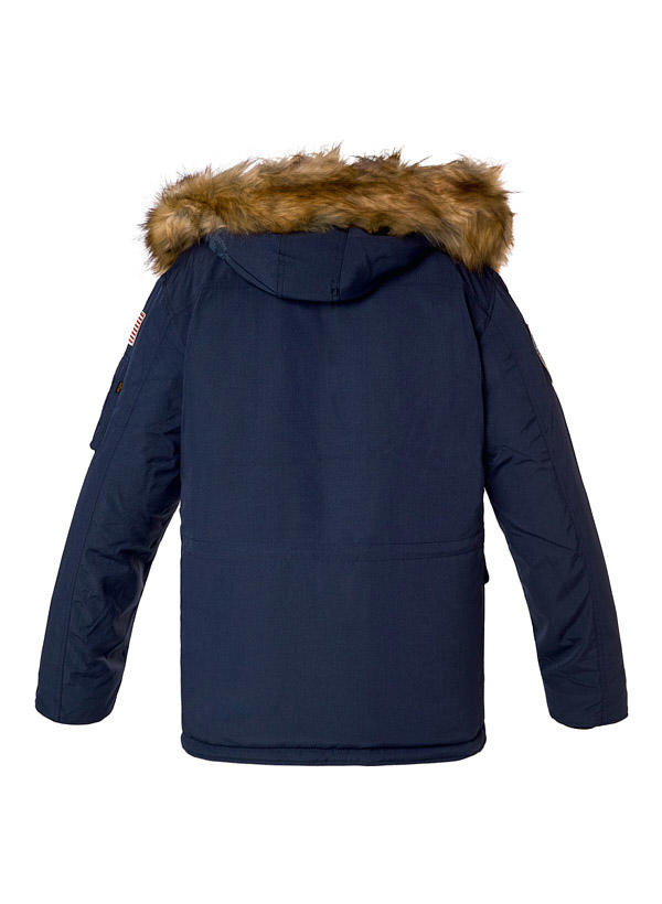 ALPHA INDUSTRIES, Parka Polar, Mikrofaser wattiert, marine
