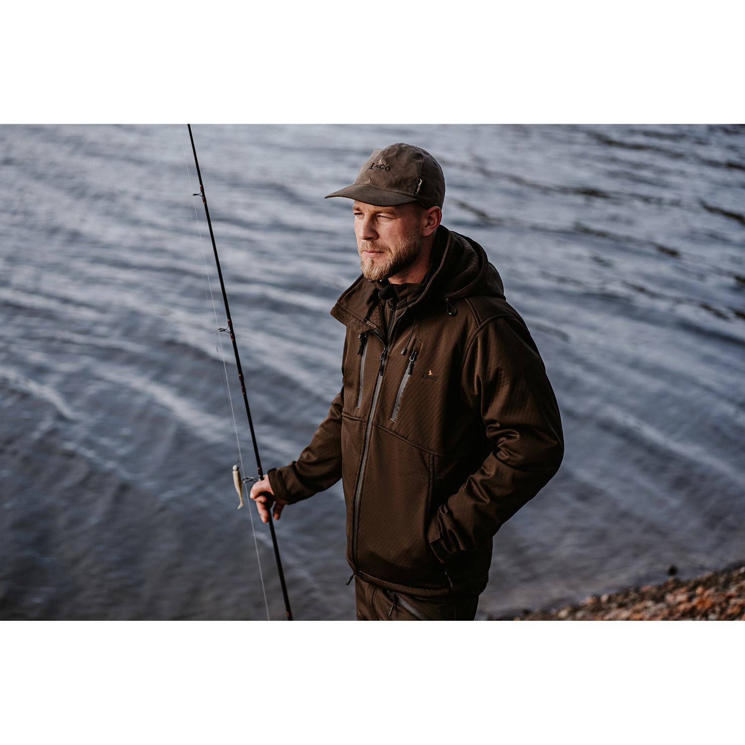 il Lago Prestige Herren Funktionsjacke Shawk (oliv)