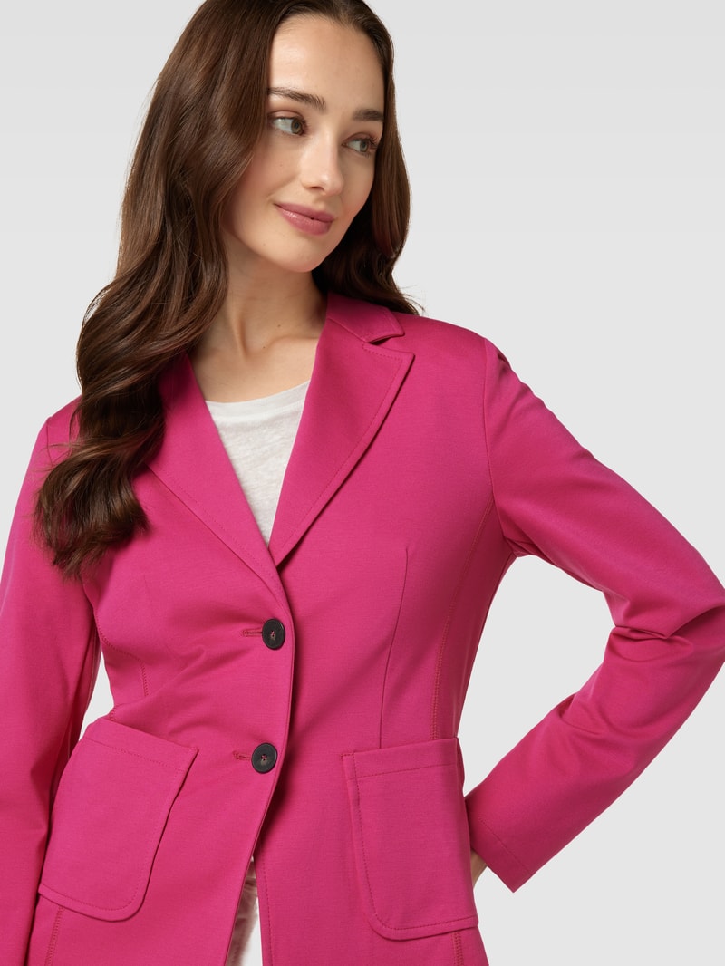 Blazer mit Knopfleiste in pink