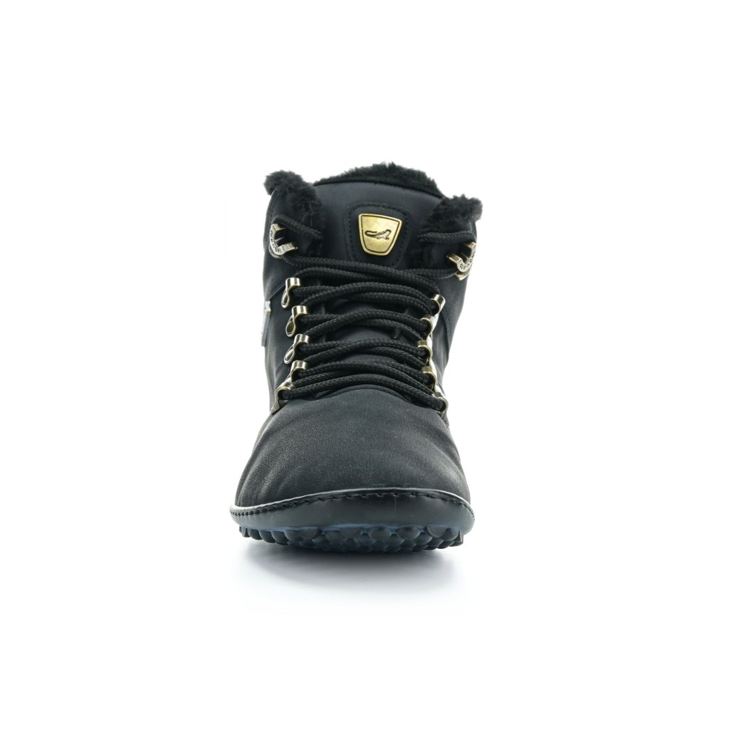 Leguano Husky Black Winterbarfußschuhe