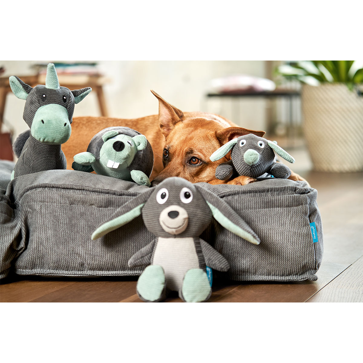 ZooRoyal Hundespielzeug Einhorn Anthrazit kaufen