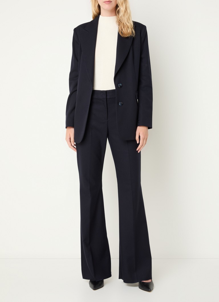 Pennyblack Jerez high-waist flared fit trousers with side pockets