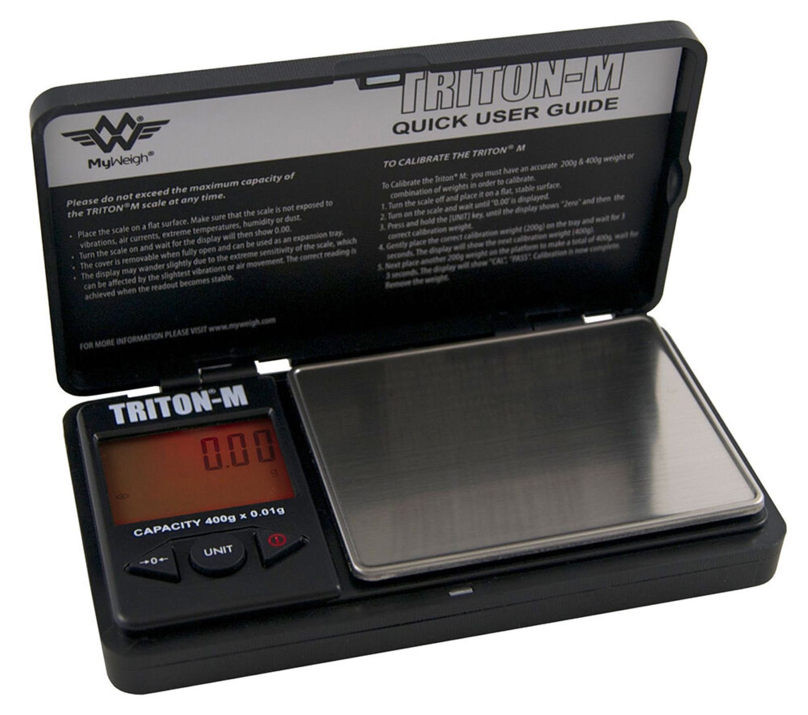 MyWeigh Feinwaage Triton T2 400 MINI, LCD Display