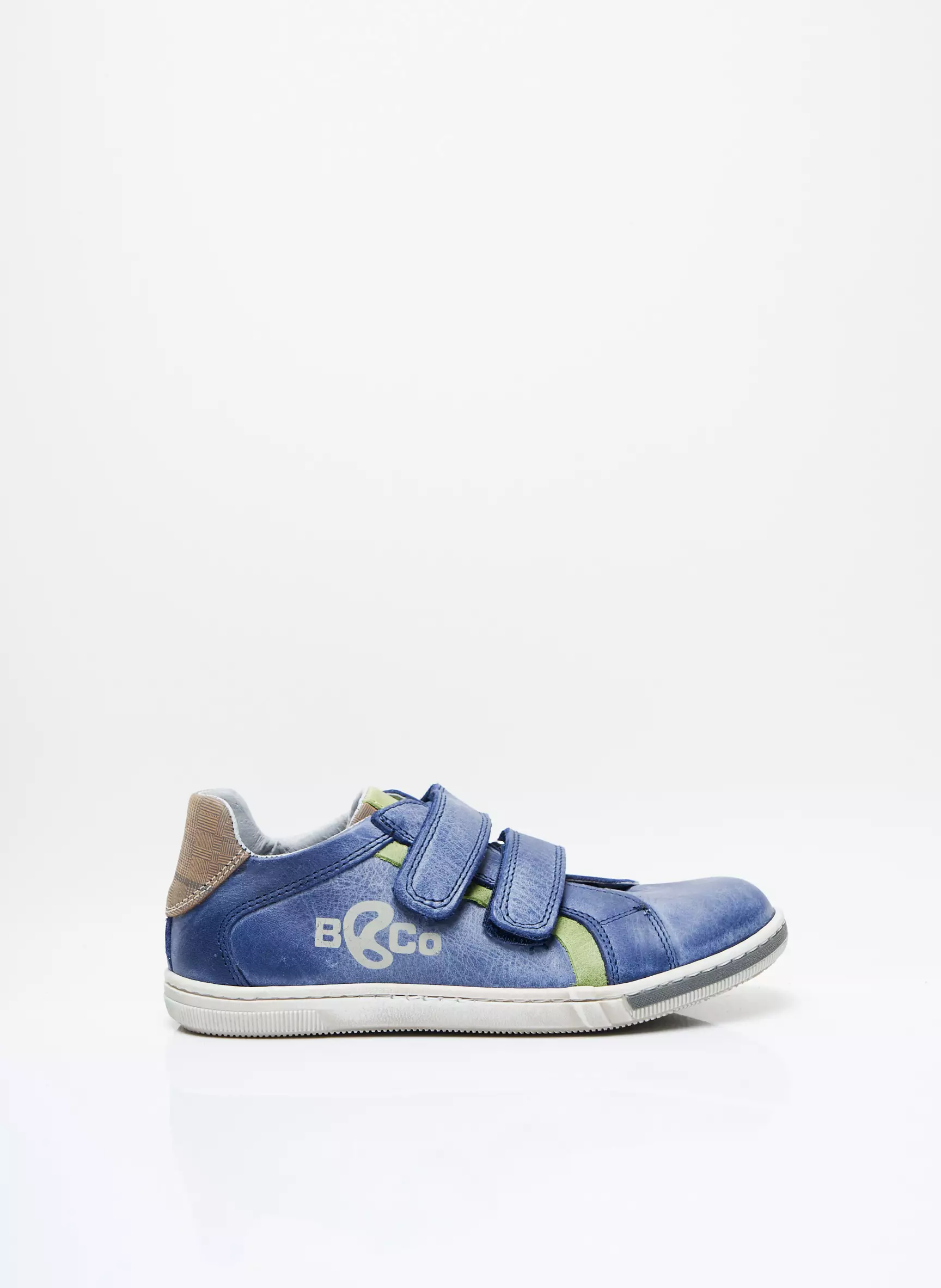 Bana Co Baskets Garcon couleur bleu