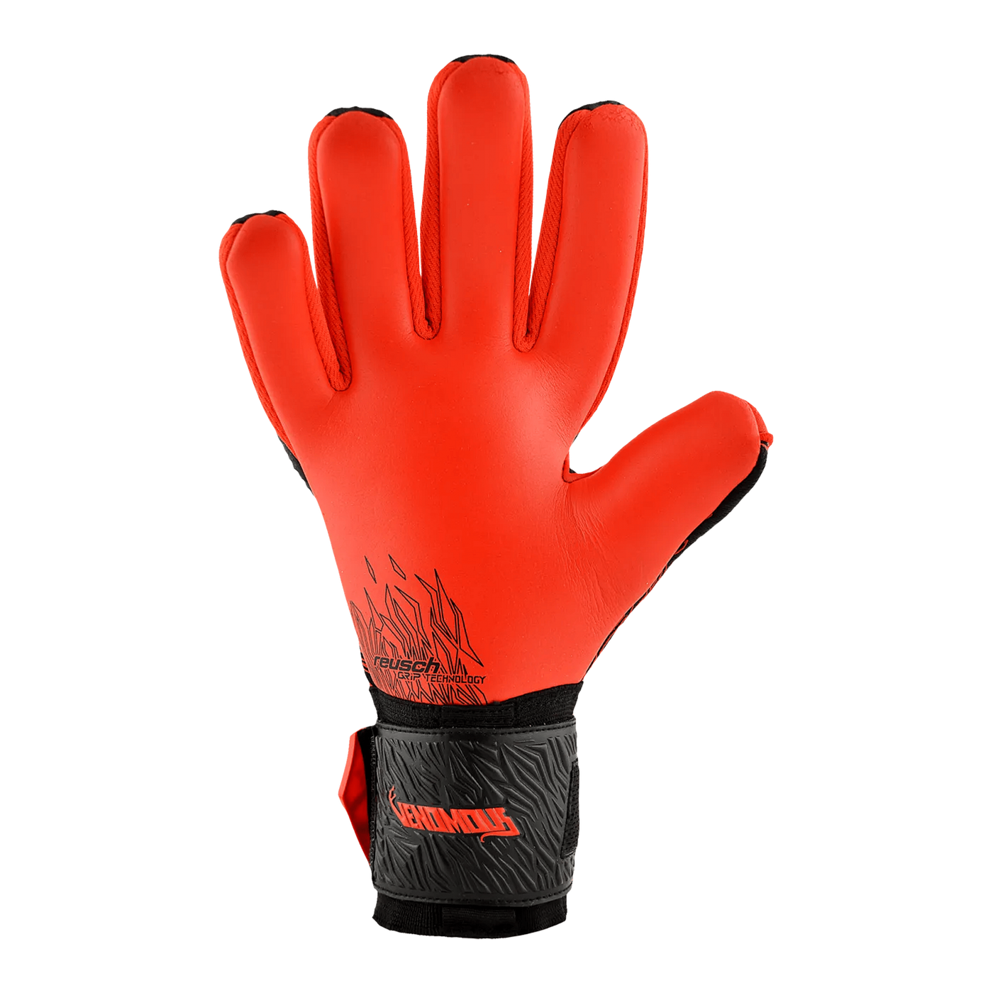 Reusch Venomous Silver NC TW-Handschuhe Schwarz Rot F7730