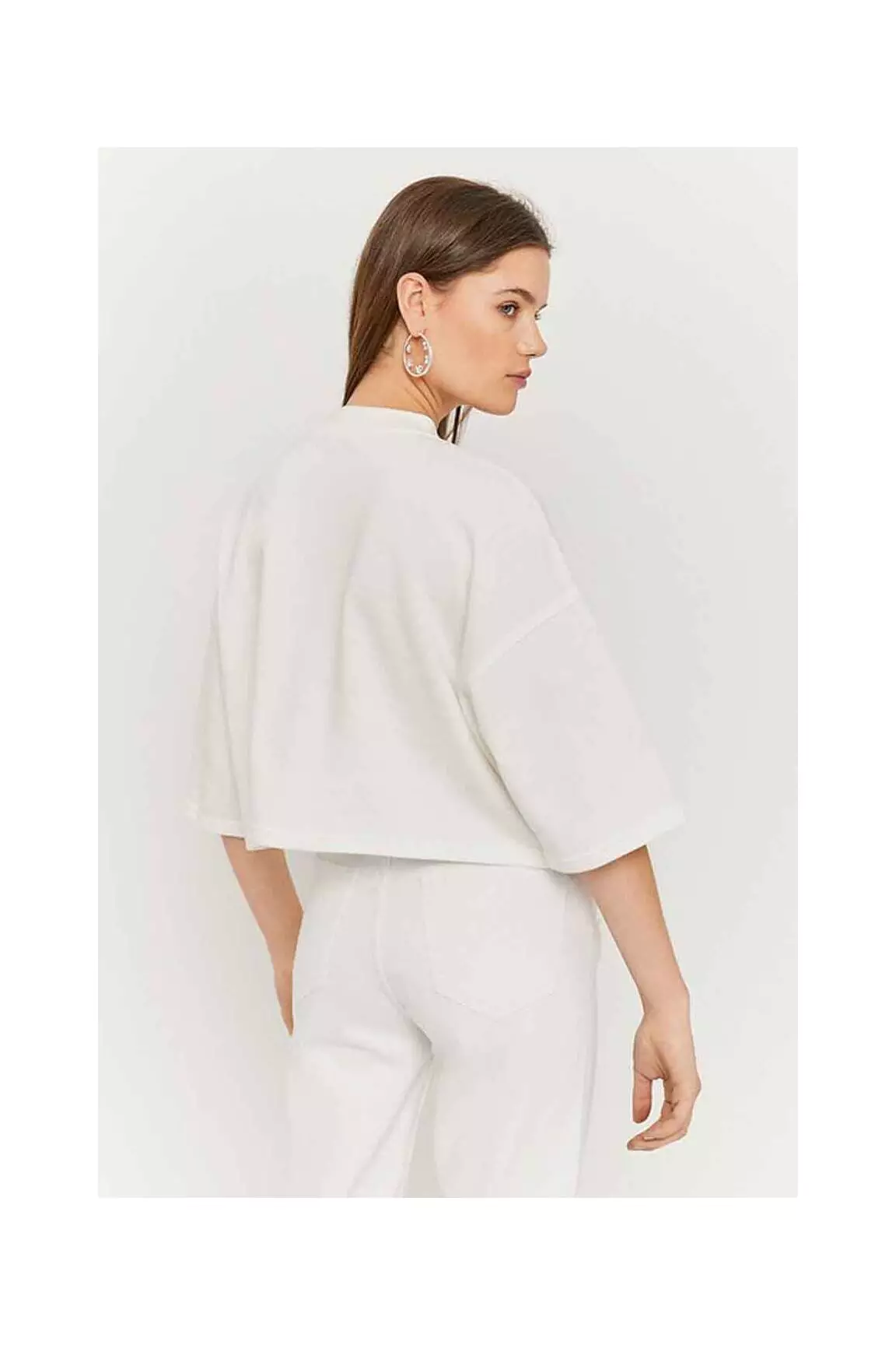 Tally Weijl Sweats Femme couleur blanc