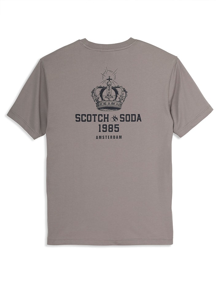 Scotch & Soda Shirt in Grau günstig kaufen