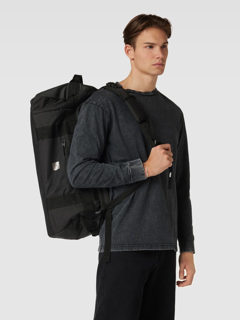 Duffle Bag mit verstellbarem Schulterriemen Modell 'SEARCH' in dunkelblau