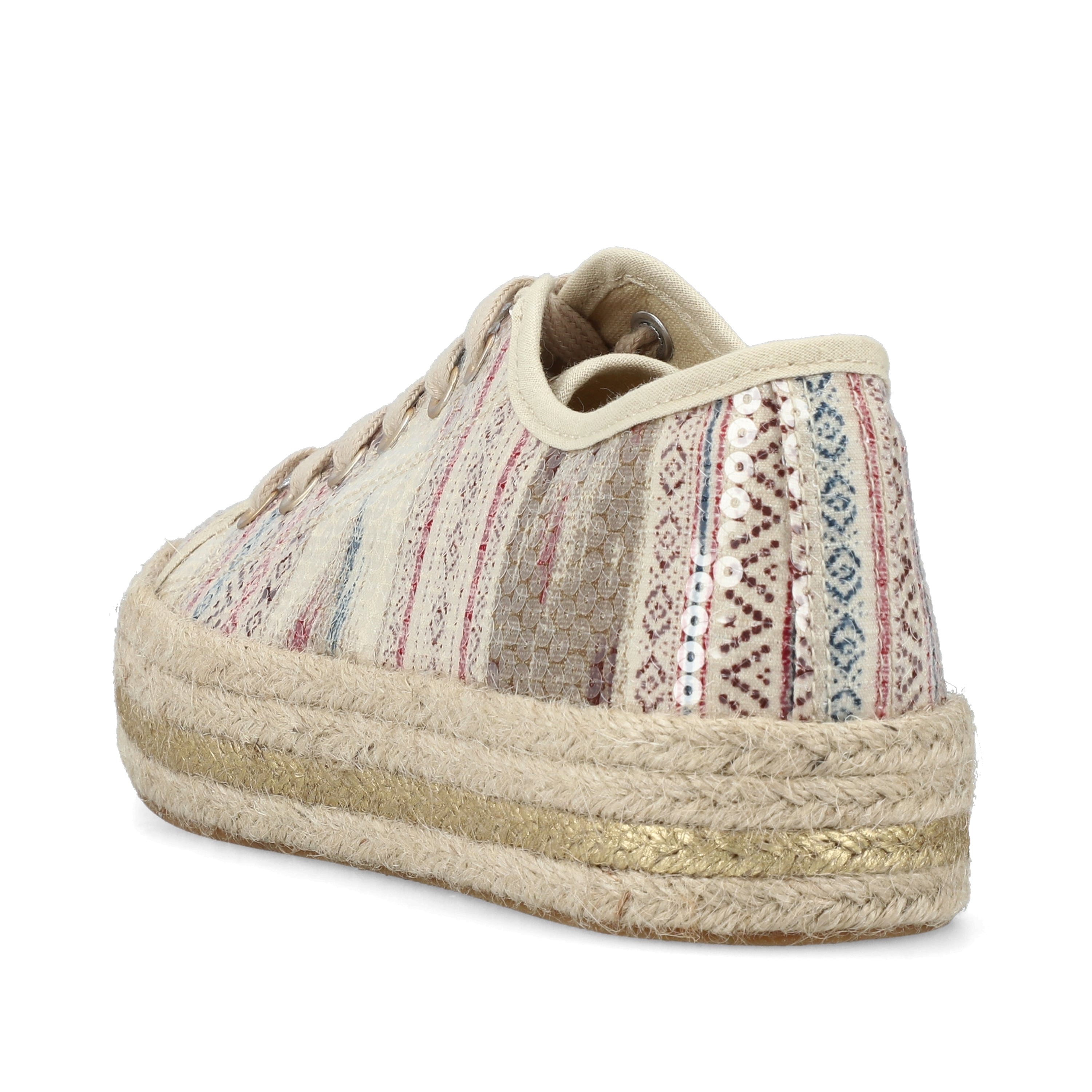 Rieker Damen Schnürschuhe hellbeige