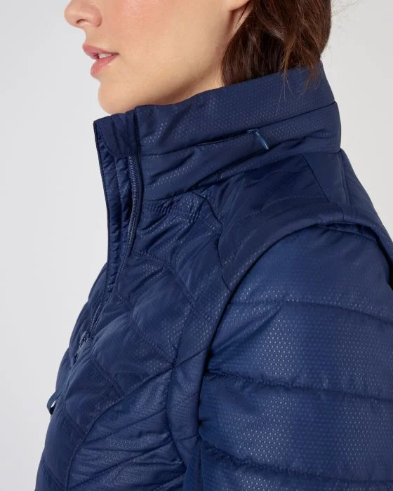 Parka matelassée manches amovibles