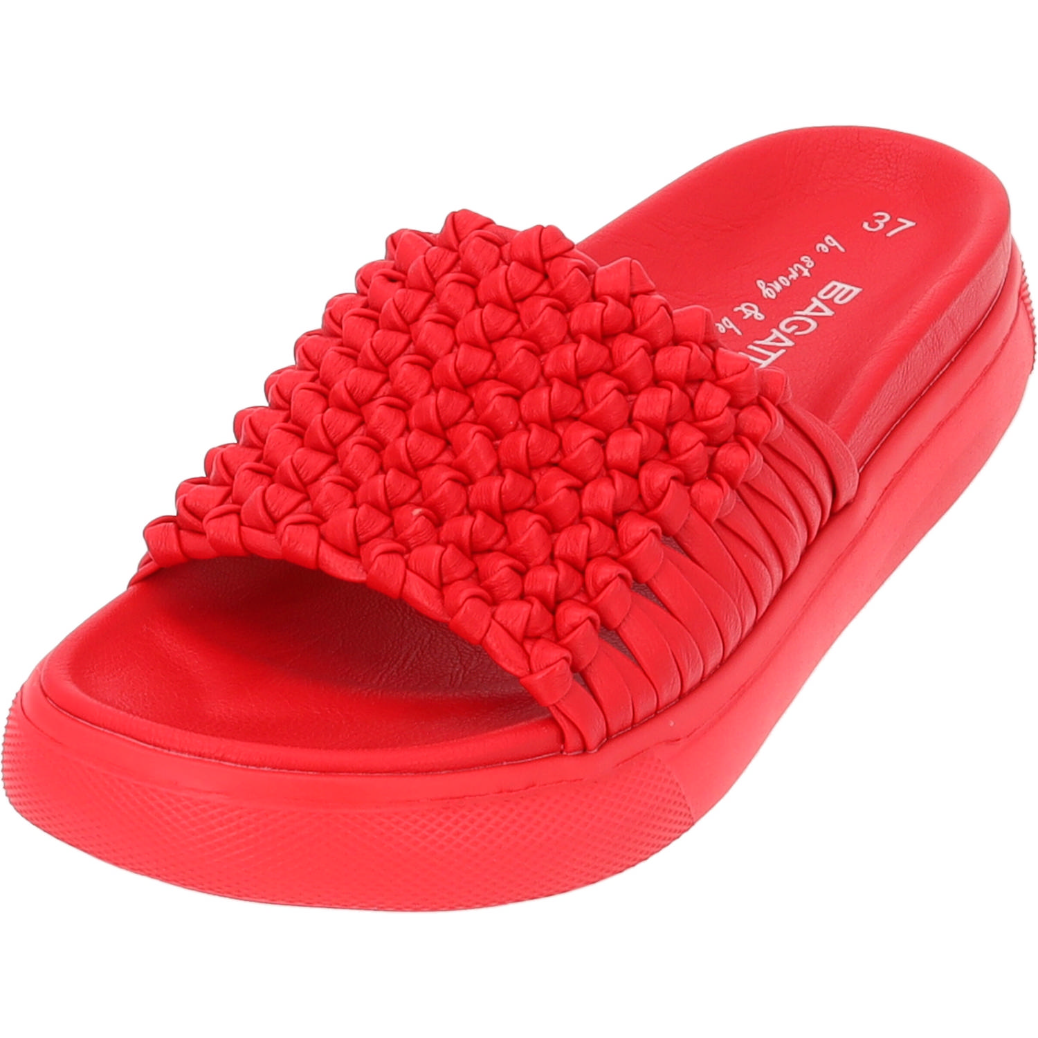 Bagatt Dalia A7596, Plateau-Pantoletten, Damen, RED
