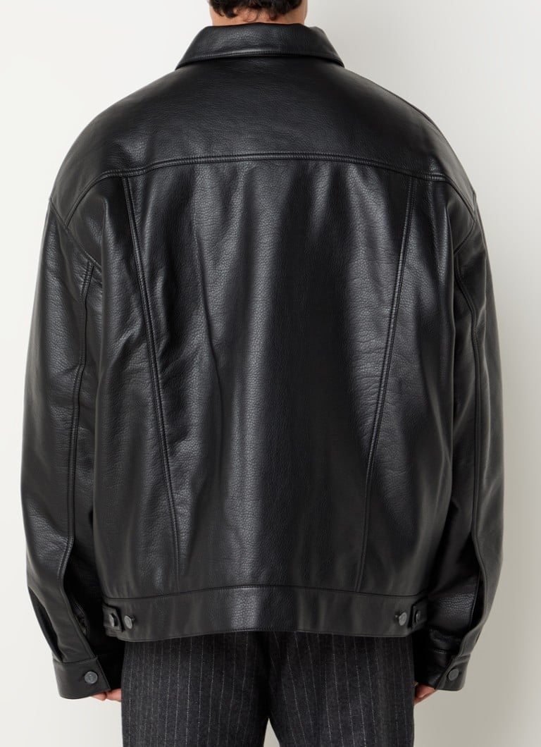 The Frankie Shop Conan jacket made of imitation leather