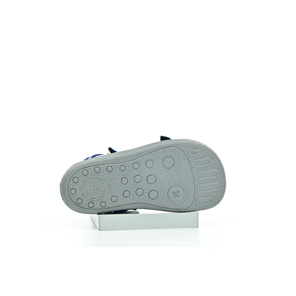 Beda Blue Military Barfußsandalen (BF 170050/SD/W/NP)