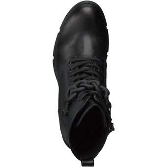 Marco Tozzi Schnürstiefelette in schwarz