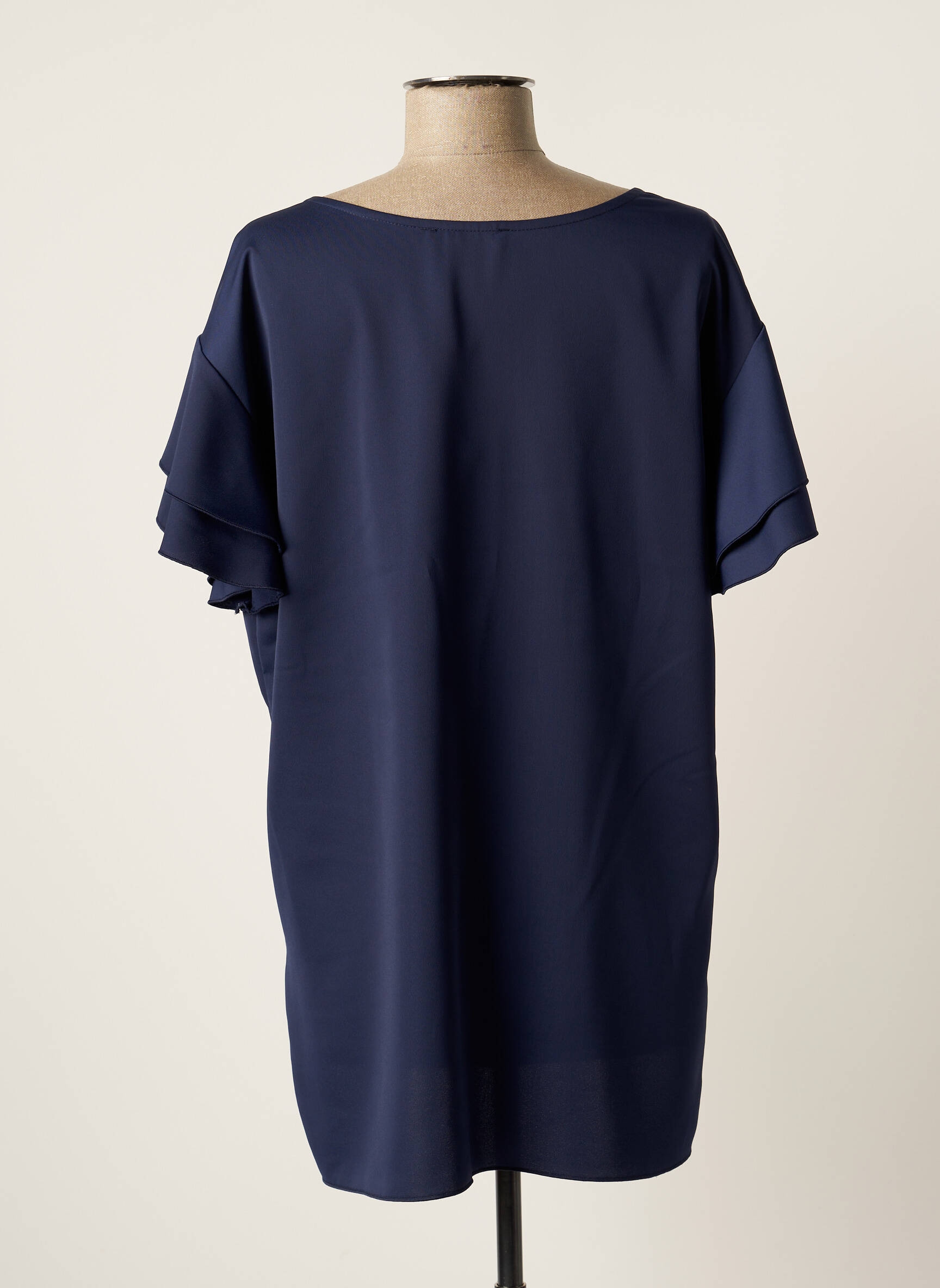 Spg Woman Tuniquemanchecourte Femme couleur bleu