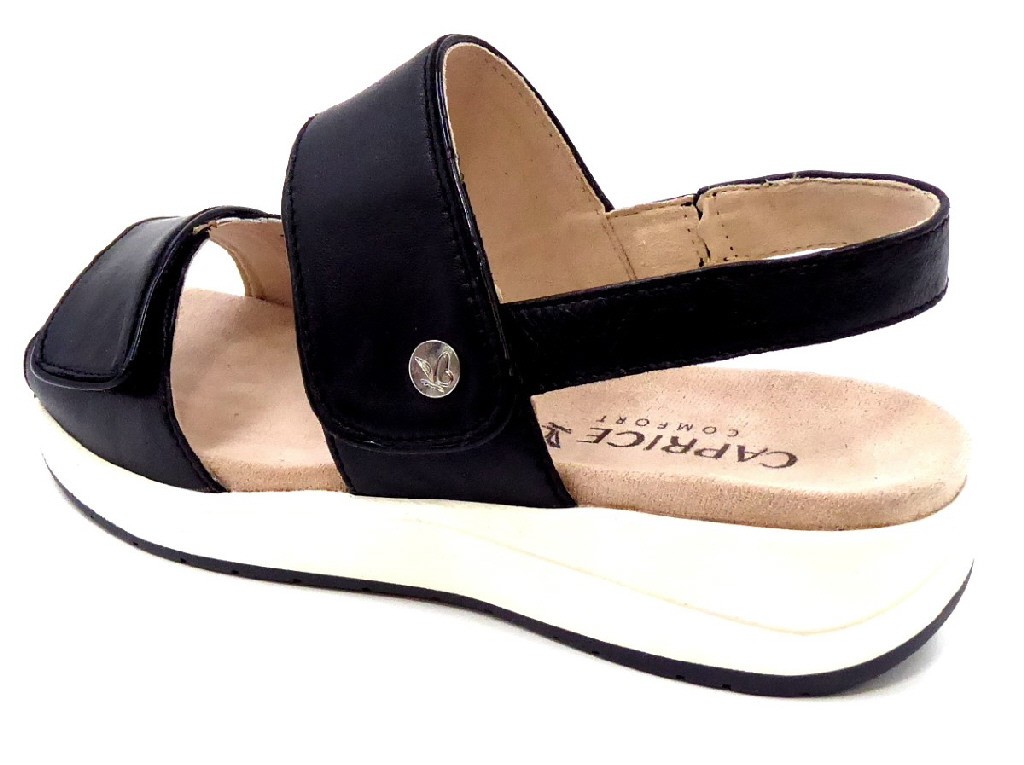 CAPRICE Klassische Sandalen schwarz